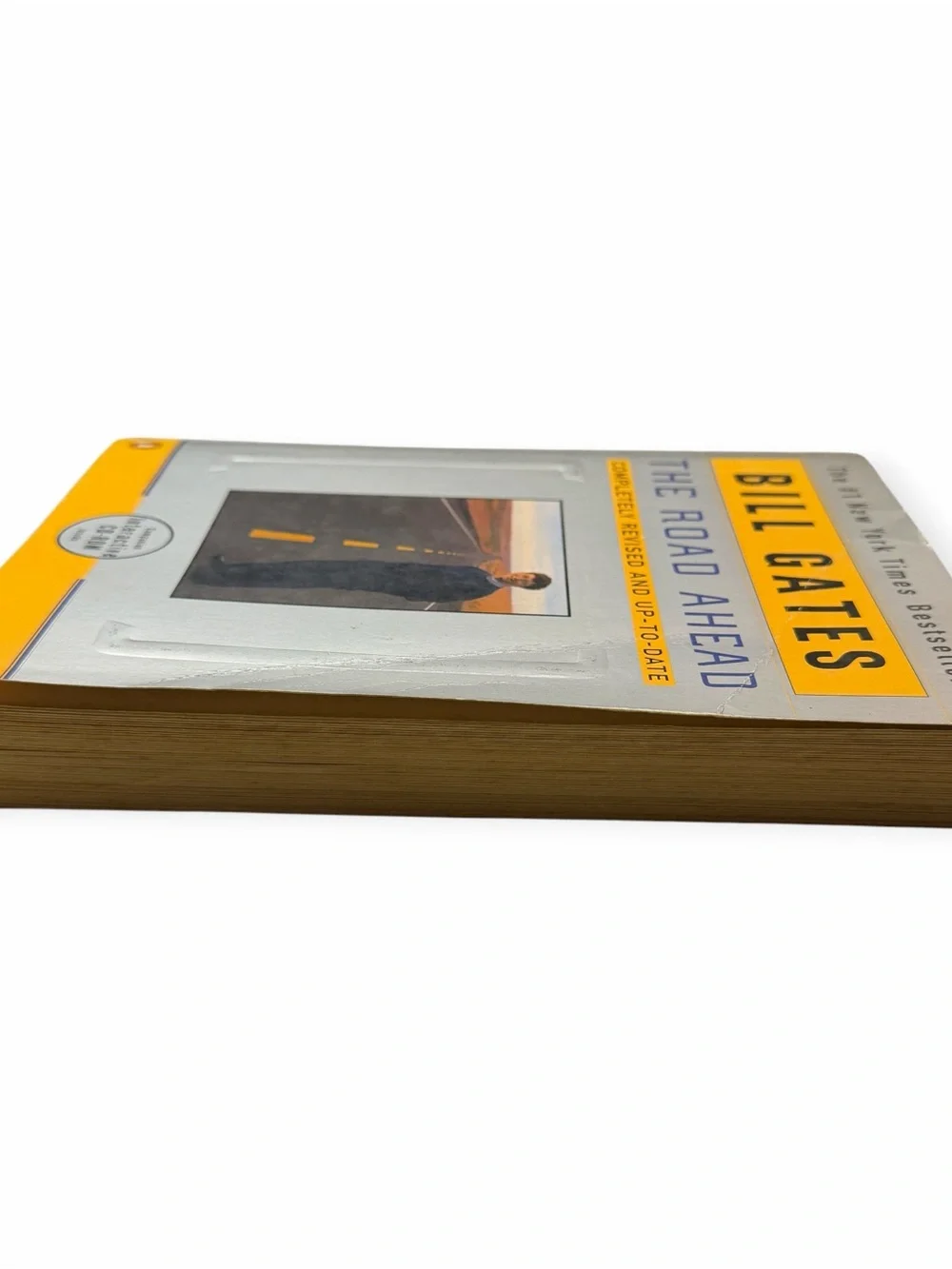 Bill Gates The Road Ahead Revised Book w/ Interactive CD-ROM Penguin 1996